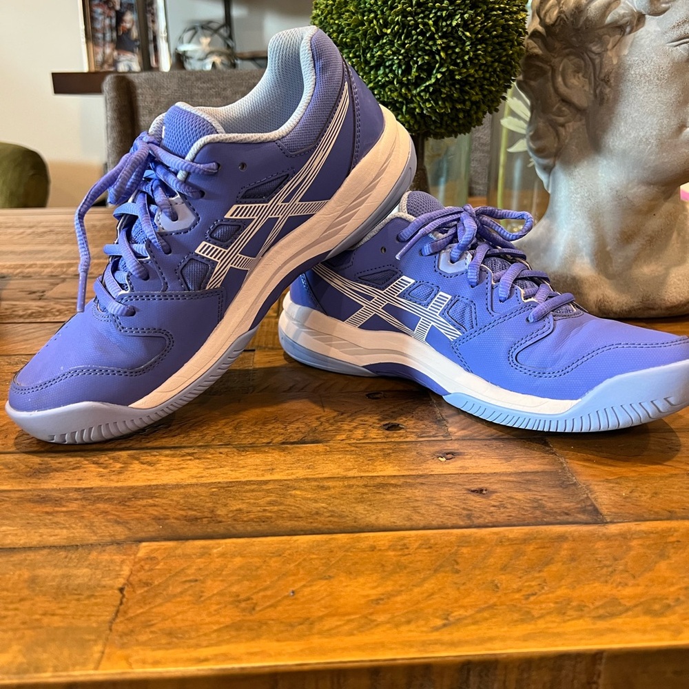 ASICS Women's Blue/Purple Court Shoes